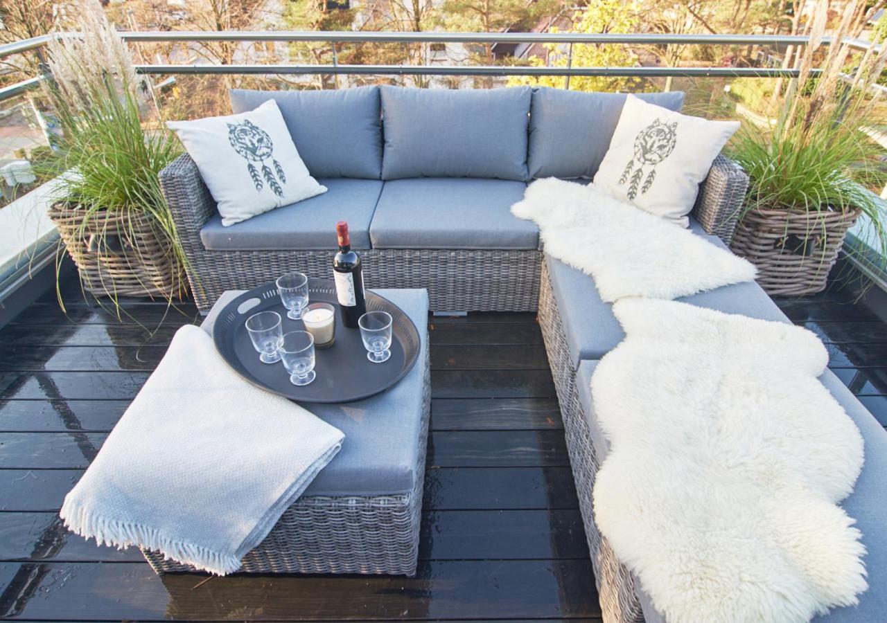 Paradise Suite - Penthouse Mit Meerblick Timmendorfer Strand Exterior foto